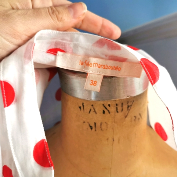 Big polka dot blouse - Picture 4 of 4